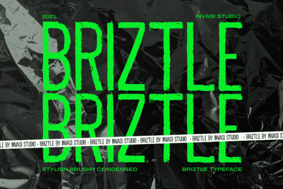 Briztle Font: A Fresh Take on Modern Display Typography