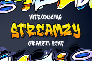 Streamzy: A Font with Urban Confidence