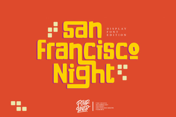 The Cool, Vintage Appeal of the San Francisco Night Typeface
